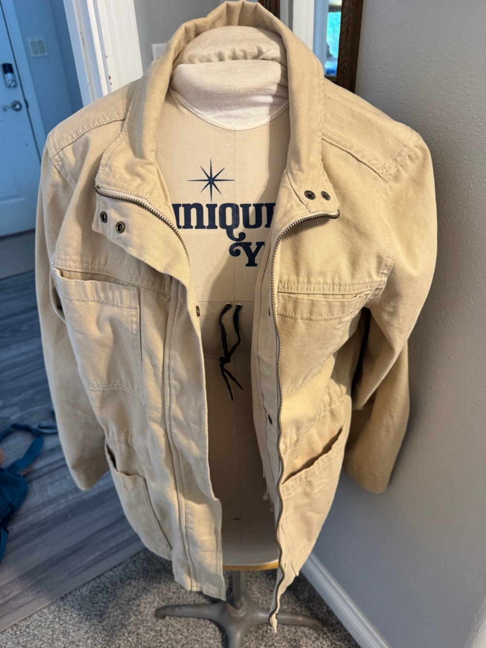 Vintage America Tan Utility Jacket
